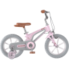16" Kids Bike for Girls and Boys, Magnesium Alloy Frame with Auxiliary Wheel, Kids Single Speed Cruiser Bike.