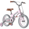 16" Kids Bike for Girls and Boys, Magnesium Alloy Frame with Auxiliary Wheel, Kids Single Speed Cruiser Bike.