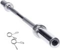 Olympic Barbell Bar Plates 4Ft Solid Iron Fitness Weightlifting