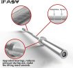 Olympic Barbell Bar Plates 4Ft Solid Iron Fitness Weightlifting