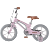 16" Kids Bike for Girls and Boys, Magnesium Alloy Frame with Auxiliary Wheel, Kids Single Speed Cruiser Bike.