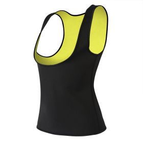 Women Hot Body Shaper Sauna Sweat Vest for Workout Exercise (Color: Black, size: 5XL)