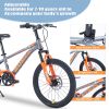 ZUKKA Mountain Bike,20 Inch MTB for Boys and Girls Age 7-10 Years,Multiple Colors