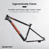 Ecarpat Mountain Bike 24 Inch Wheel, 21-Speed Disc Brakes Trigger Shifter, Carbon Steel Frame Youth Teenagers Mens Womens Trail Commuter City Snow Bea