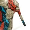 New Women 11.5cm High Heels Boots Fetish Pointed Toe Boots Serpentine