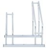 Bicycle Stand for 2 Bikes Floor Freestanding Galvanized Steel